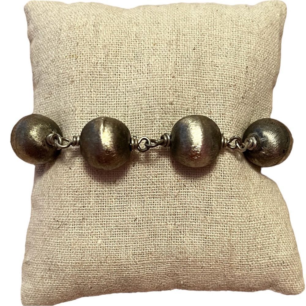 🤯5/$25🤯 Silver Tone Ball Chain Bracelet